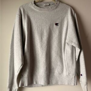 Champion Light Gray Men's Sweatshirt